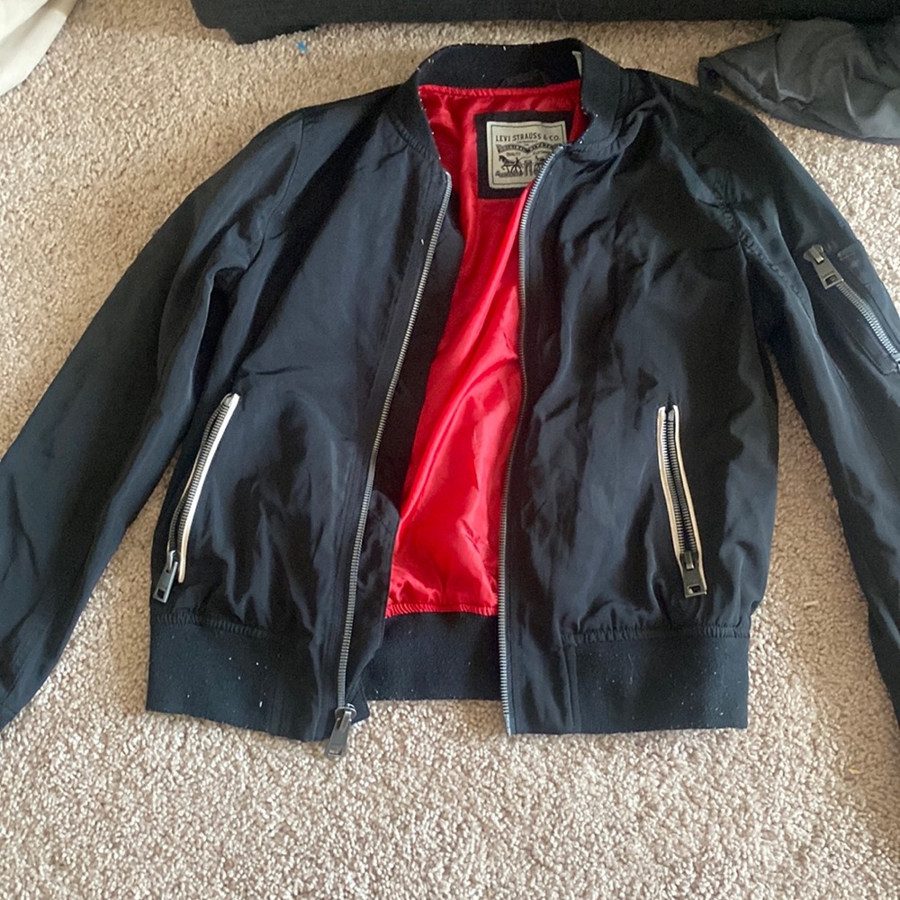 Levi’s Black Bomber Jacket